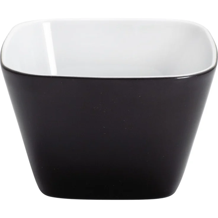 KAHLA Pronto Colore kleine Schale eckig 6x6 cm pure black – Bild 1