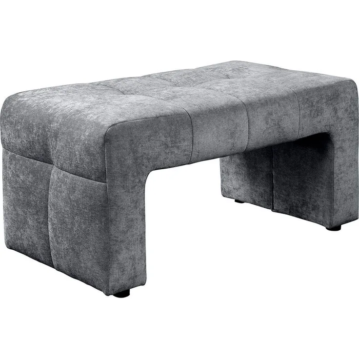 exxpo - sofa fashion Hockerbank Barista Hockerbank mit hoher Bodenfreiheit, Sitz gepolstert,Breite ca. 100 cm