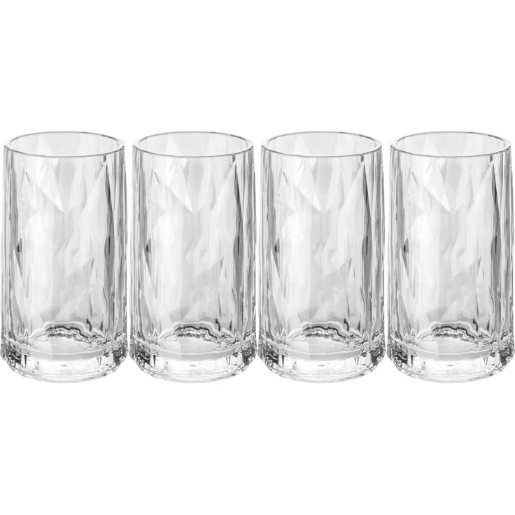 Koziol CLUB NO. 7 Stamper Superglas 4er Set 40 ml