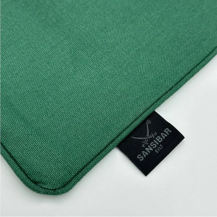 Sansibar Sylt Kissenhülle Kissenbezug Sansibar Sylt Kissenhülle, Sansibar Logo Druck, 45x45 cm, mit Logo-Schriftzug, mit verdecktem Reißverschluss – Bild 3