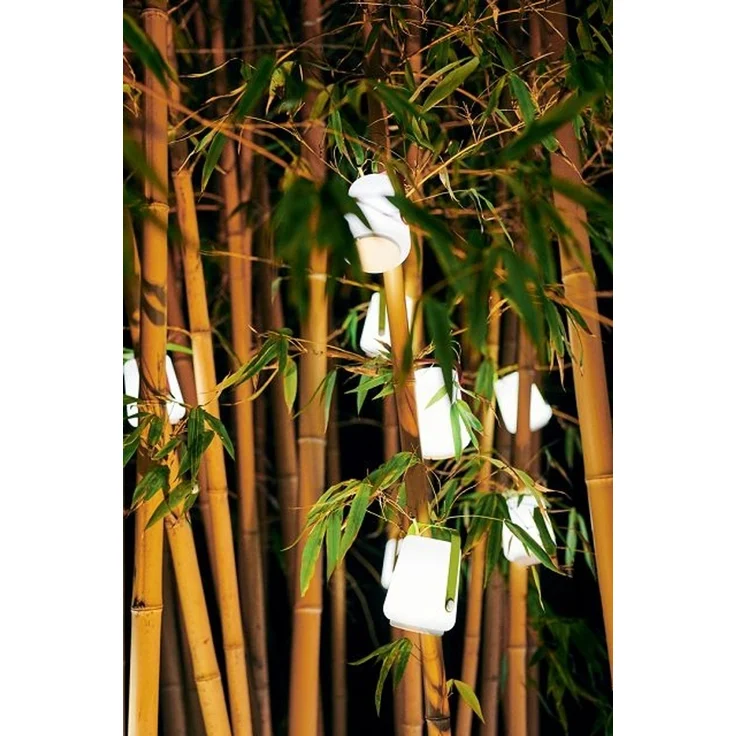 Balad Led Outdoor Leuchte H 12cm 3erSet Schwarzkirsche – Bild 5