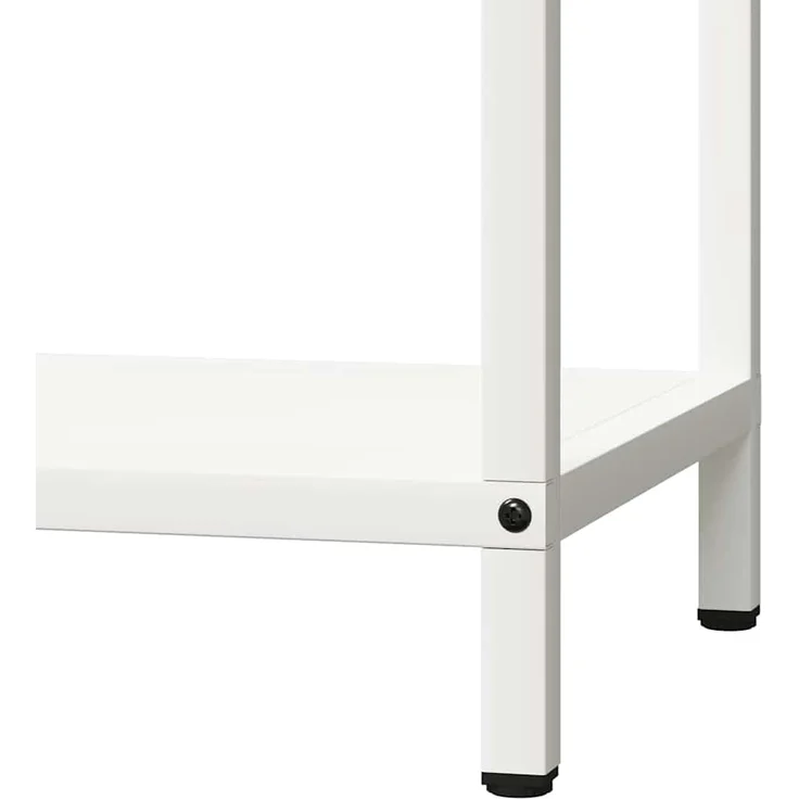 vidaXL Brennholzregal Weiß 40x25x60 cm Kaltgewalzter Stahl 864292 – Bild 7