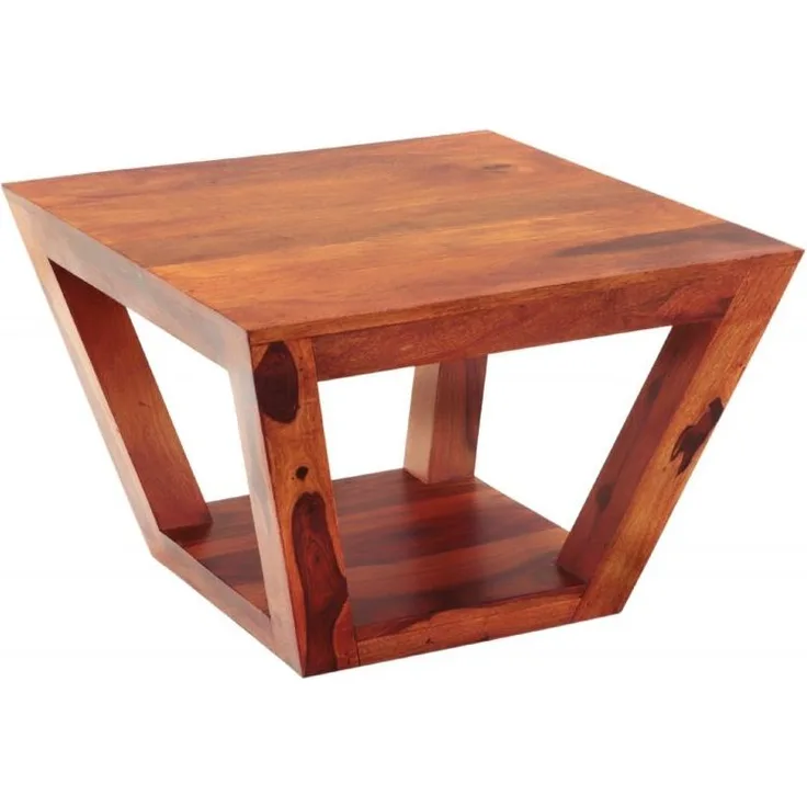 Couchtisch Rami 60x40x60 aus indischem Sheesham-Massivholz