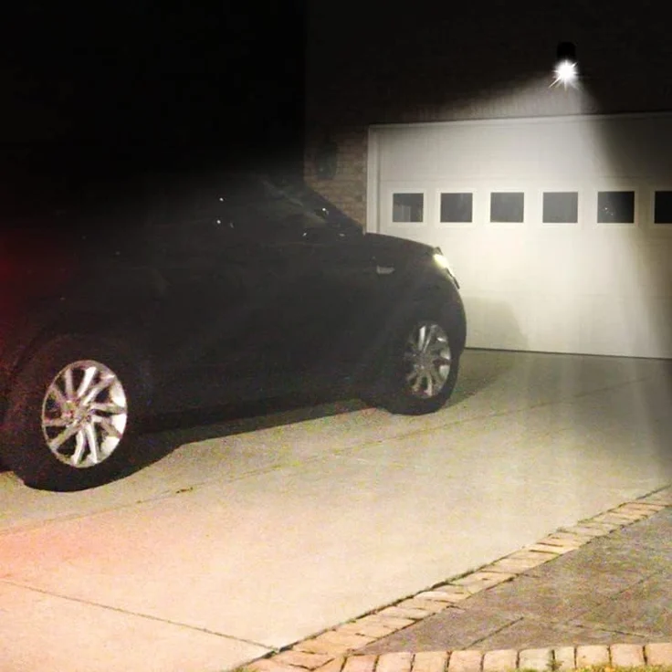 MediaShop Außen-Wandleuchte Panta Safe Light, LED fest integriert, Kaltweiß, 360 Grad drehbar, wetterbeständig, extrem Hell, Bewegungssensor – Bild 4