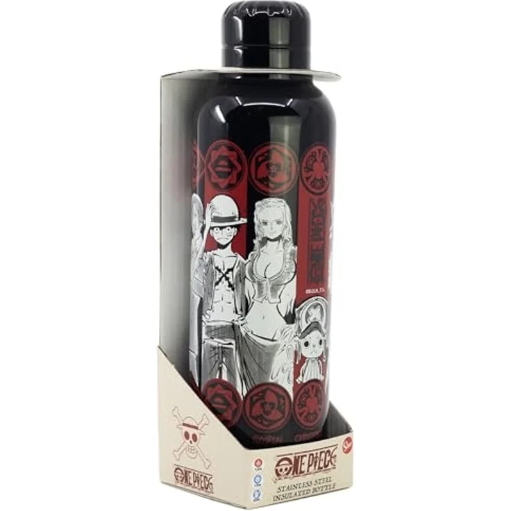 One Piece Isolierte Edelstahl Trinkflasche Thermotrinkflasche 515 ml – Bild 4