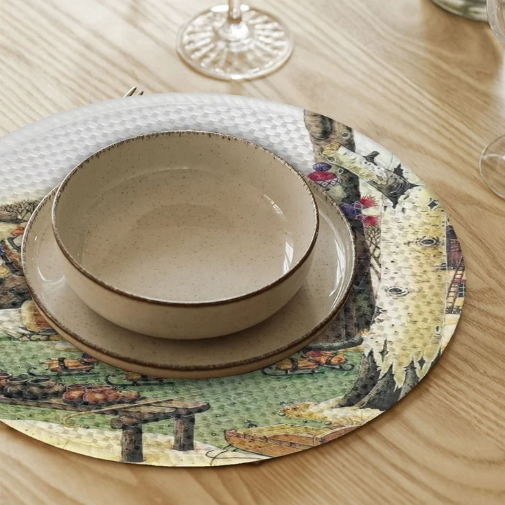Hermia Concept '3464Supla' Tischset, Mehrfarbig, Ø 37 cm – Bild 2