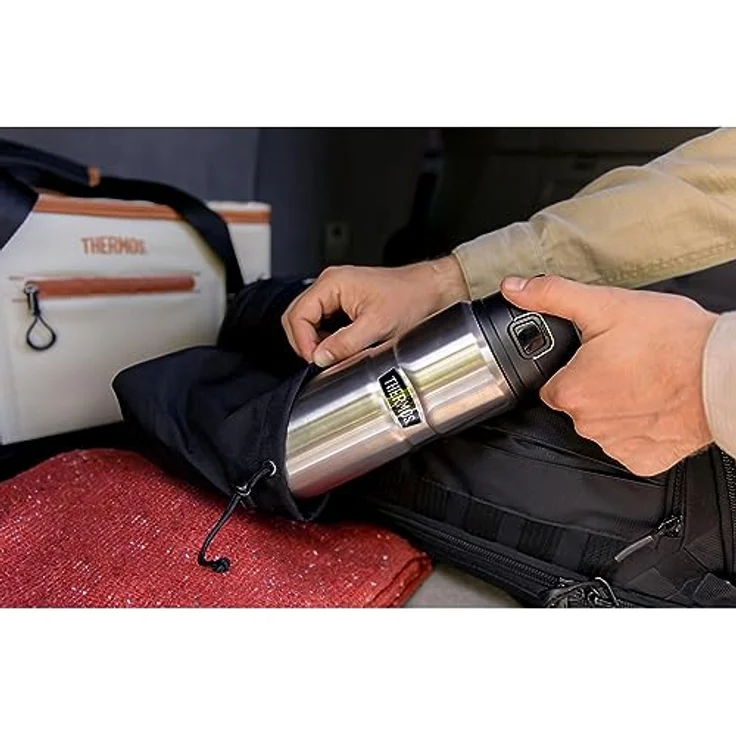 Thermos Isolierflasche Stainless King, Trinkflasche, Edelstahl, Stainless Steel Matt, 700 ml, 4010205070 – Bild 8