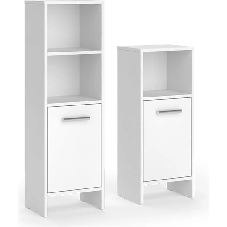 Badmöbel-Set Karli Weiß 2-teilig Vicco – Bild 1