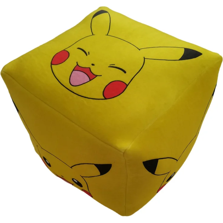Pokémon Würfel-Kuschelkissen – Hochwertiges Polyester für kleine Fans – Bild 4