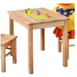 Kindetisch aus kernbuche Massivholz