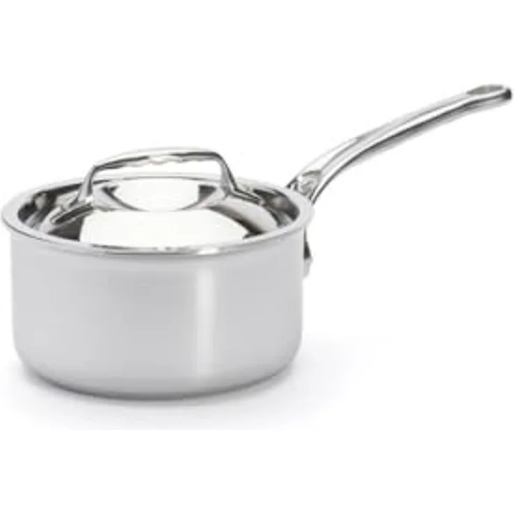De Buyer Affinity Kasserolle Edelstahl mit Deckel 16 cm