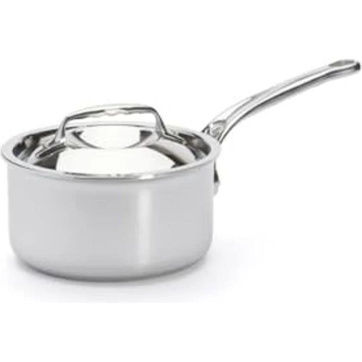 De Buyer Affinity Kasserolle Edelstahl mit Deckel 16 cm – Bild 1