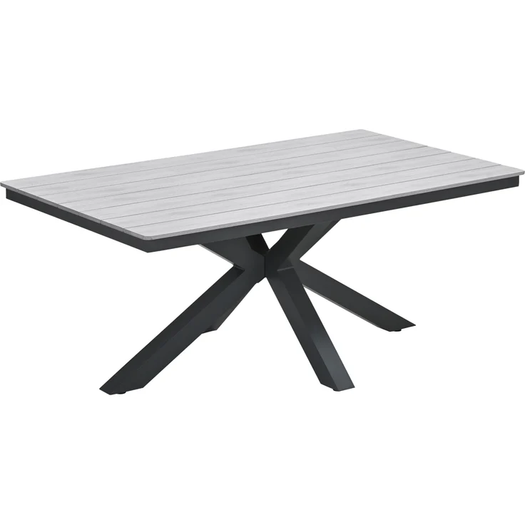 Gardissimo ARMATI Nonwood Alu-Gartentisch Gartenmöbel 180cm (eckig) – Bild 2