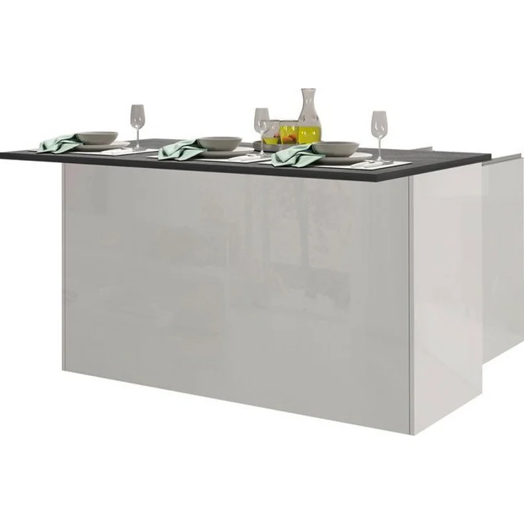 KOCHSTATION Kücheninsel KS-Sole, Kücheninsel, Breite 155 cm, 3 Türen – Bild 4
