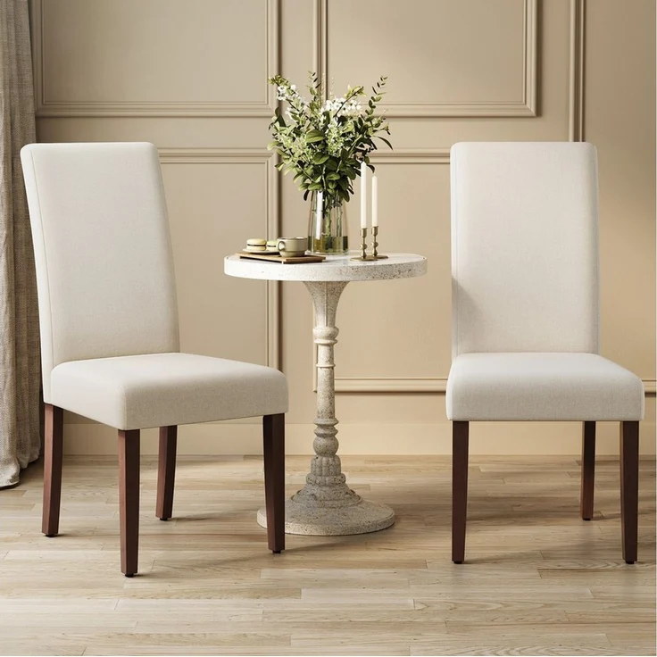 VASAGLE Esszimmerstuhl 2er Set/ 4er Set/ 6er Set Esszimmerstühle, Küchenstuhl (Set, 2 St), Parsons-Stil, 58 x 48 x 99 cm, stuhl bis 120 kg – Bild 1