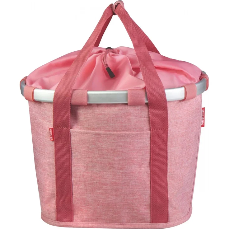 REISENTHEL BIKEBASKET TWIST PINK KLICKFIX
