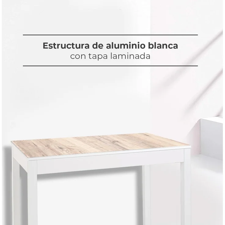 ASTIMESA küchentisch, 100x60 cm-extendida 150x60 cms – Bild 4