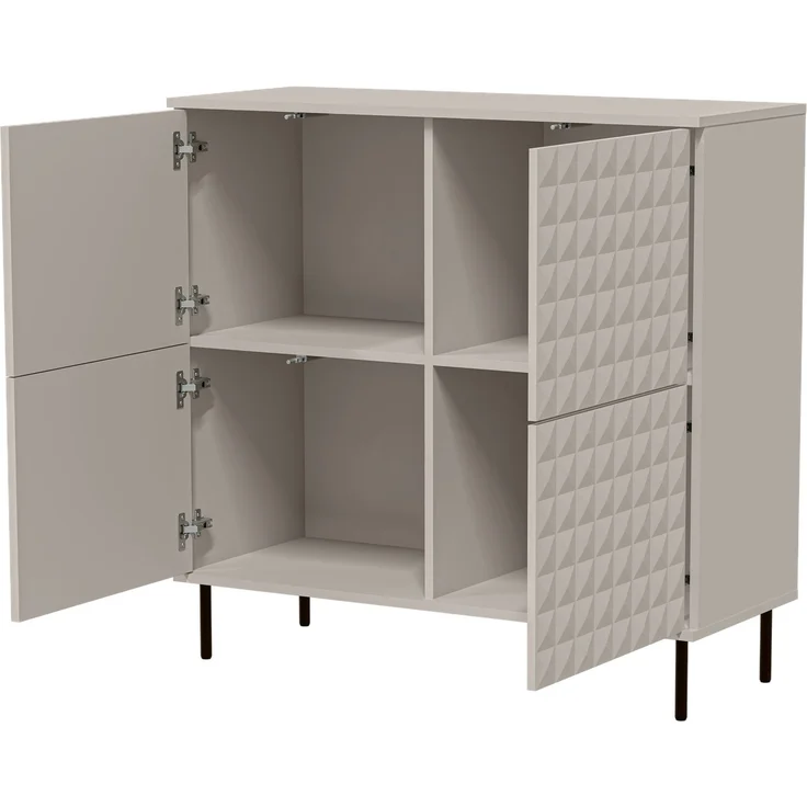 Kommode Leo 100 (Farbe: Cashmere) – Bild 3