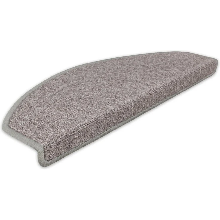 Metzker® Stufenmatte Stufenmatten Rambo New Halbrund Einzeln und SparSet´s, halbrund, Höhe: 5 mm, 18 Stück im Set - Taupe – Bild 1