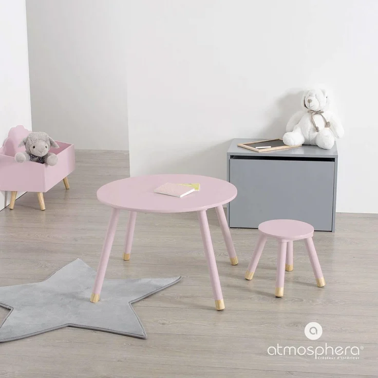 Aufbewahrungskiste für Kinderzimmer, Spielzeugkiste, 58 x 28 x 45 cm, Wolken-Motiv, MDF – Bild 6