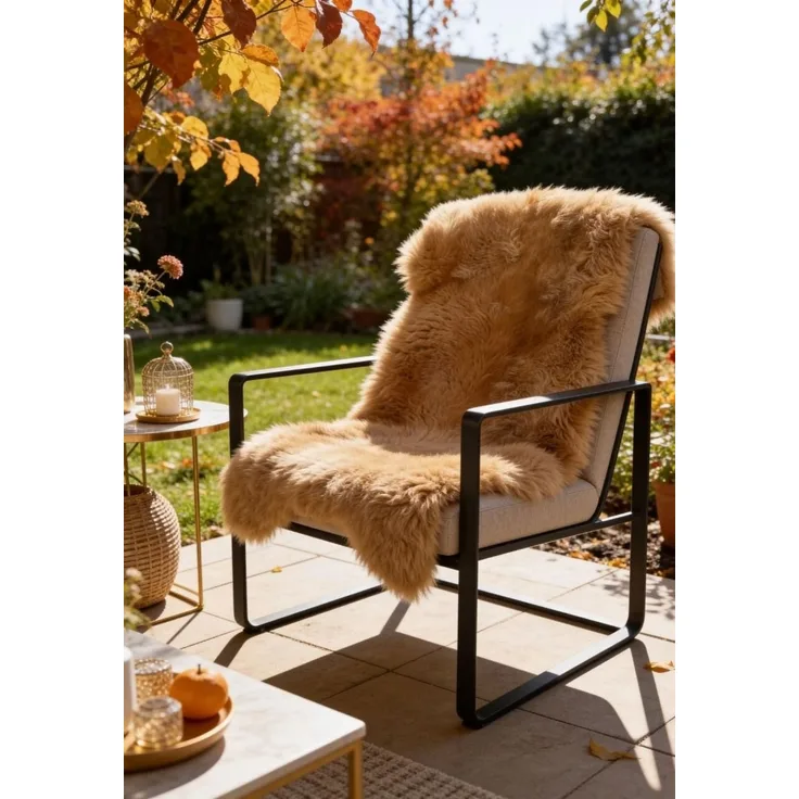Lammfell Merino Cappuccino Größe: 110-120