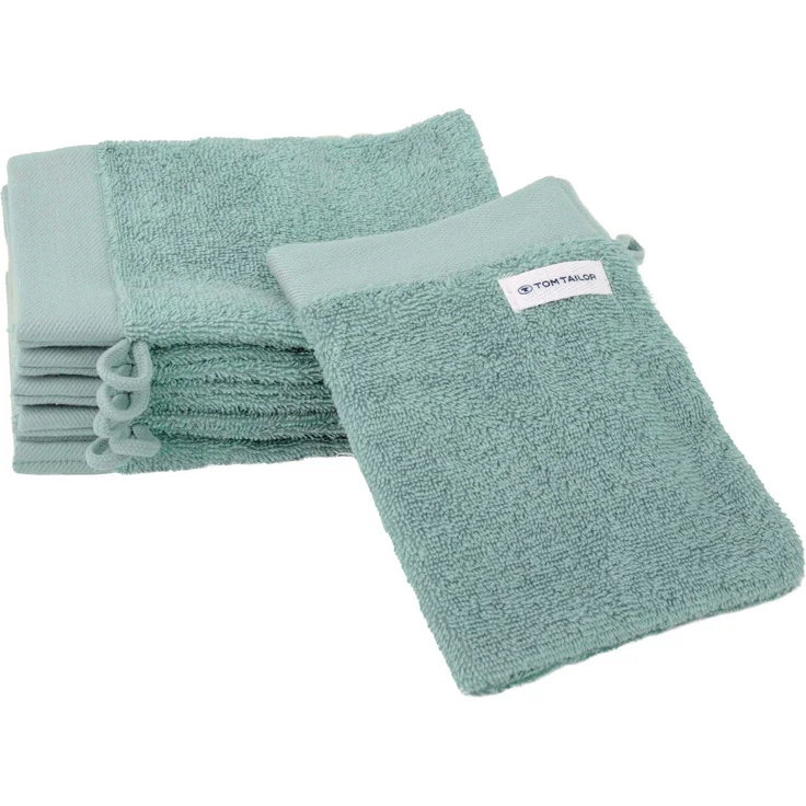 TOM TAILOR HOME Waschhandschuh Waschhandschuh COLOR BATH, Frottier (6-St) – Bild 5