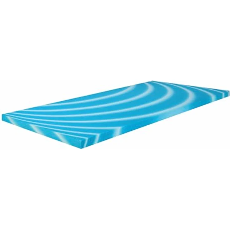 Schwarzwald Schlafsysteme Hn8 Gelschaum-Topper "Top Klima Gel", 100 x 200 cm, Höhe: ca. 6 cm, ergonomische Druckentlastung, wendbare Klimabezüge für warmes und kühles Schlafklima, hygienischer Bezug mit 4-seitigem Reißverschluss, waschbar bei 60°C – Bild 4