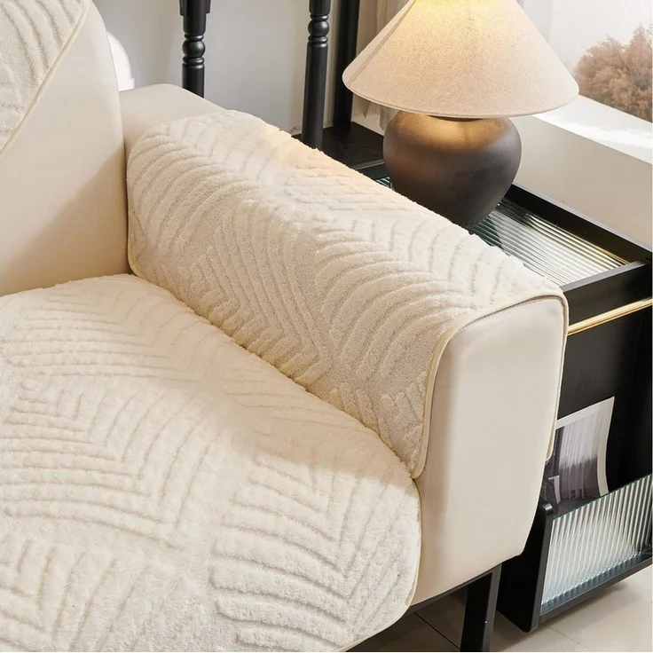 Zyronn Sofaschoner Weiche Sofa überzug, Waschbare Rutschfeste Couch überzug, Sofabezüge für Hunde, Haustiere und Kinder – Bild 2