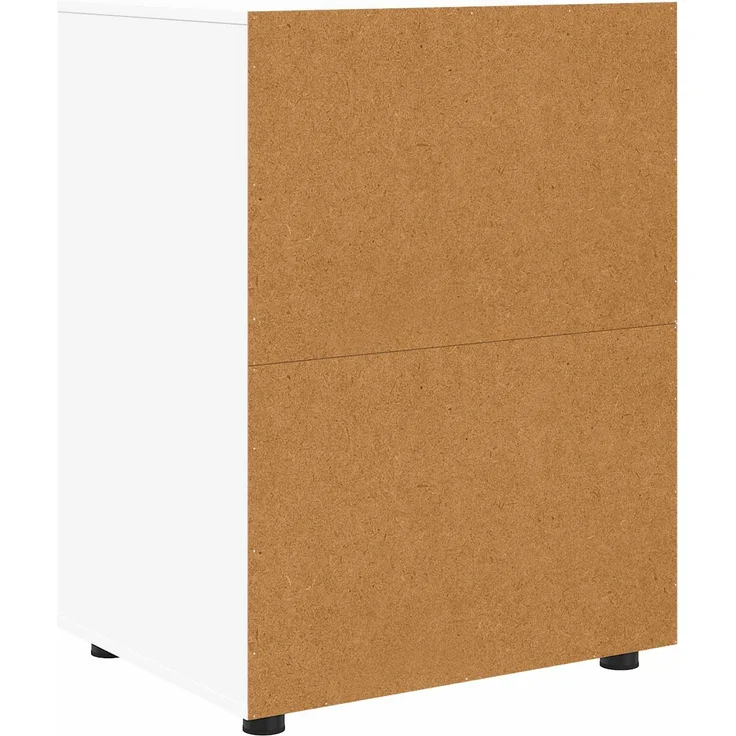 vidaXL Aufbewahrungsschrank 60 x 48 x 81 cm Holzwerkstoff Weiß 888857 – Bild 10