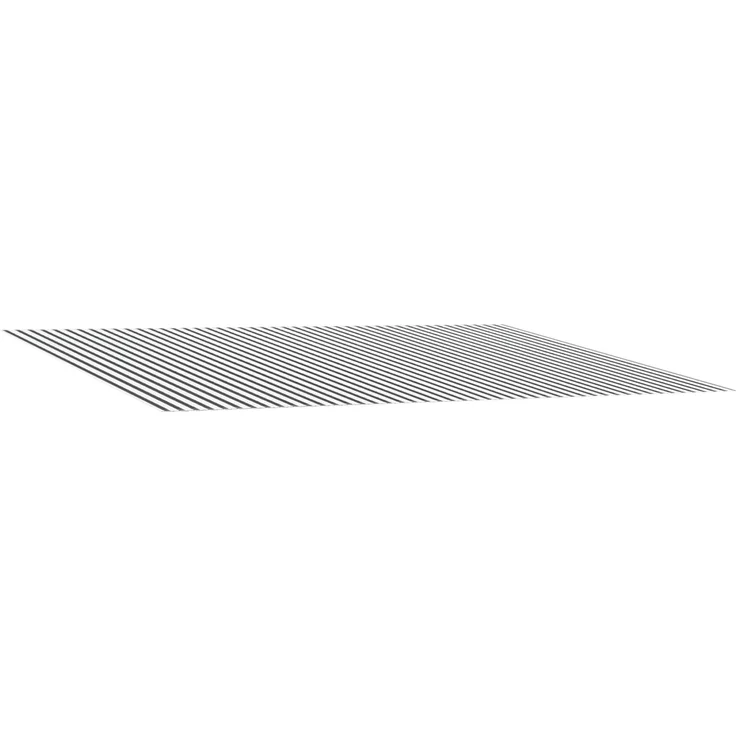 vidaXL Markisenersatzstoff Anthrazit und Weiß 500x350 cm Polyester 3444286 – Bild 1