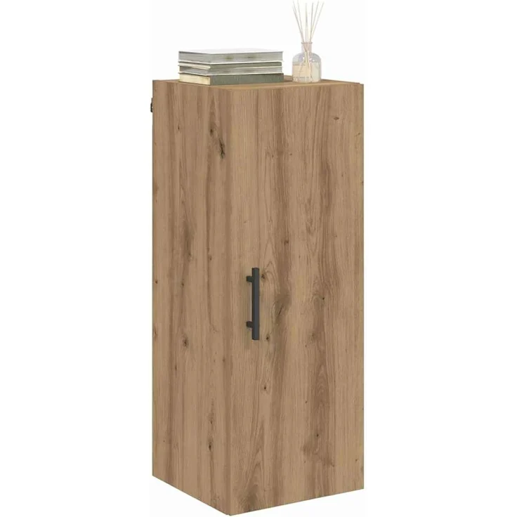 vidaXL Wandschrank Artisan-Eiche 34,5 x 34 x 90 cm Holzwerkstoff 882614 – Bild 3