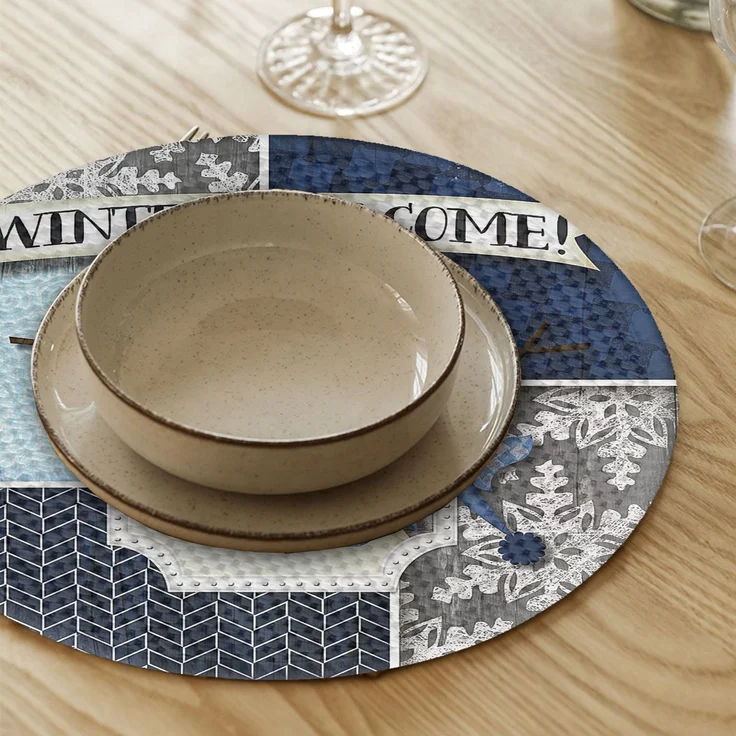 Hermia Concept '2313Supla' Tischset, Mehrfarbig, Ø 37 cm – Bild 2