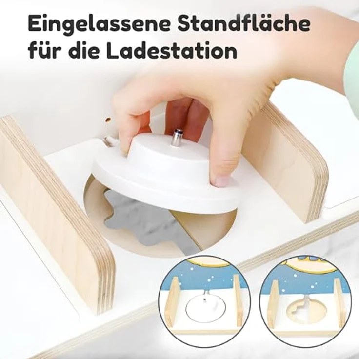 stadtecken Kinderregal Nachteule, Regal für die Toniebox und ca. 50 Tonies – Bild 9