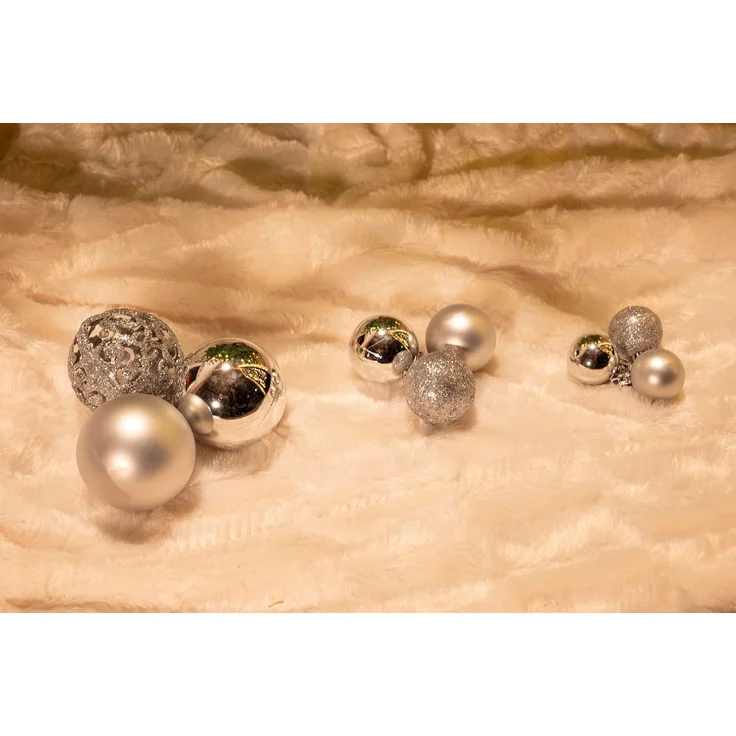 Weihnachtsbaumkugeln 100er-Set Baumschmuck Christbaumkugeln Weihnachtskugeln – Bild 4