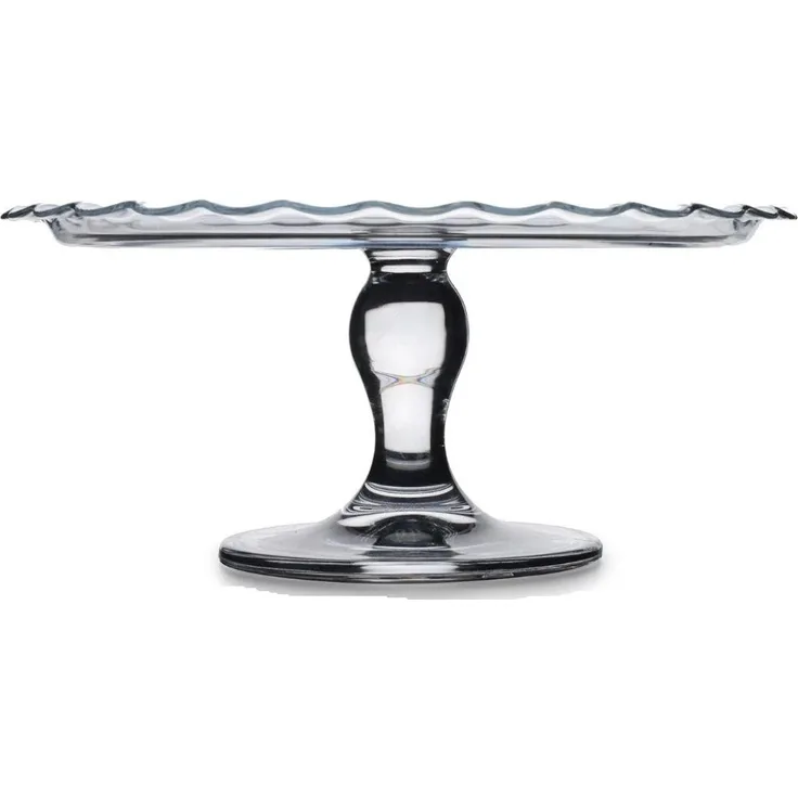 Pasabahce Petite Patisserie Elegante Servierteller mit Fuß - 26 x 12 cm