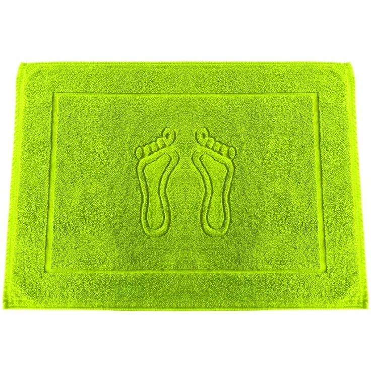 MatratzenL.A.B® Badematte 650 g/m² Blauer Schwan®, 100% Baumwolle, 50x70 cm, Badvorleger, Duschvorleger, Duschmatte Frottee – Bild 5