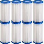 MONZANA® 8x Filterkartuschen Größe III 205x105mm