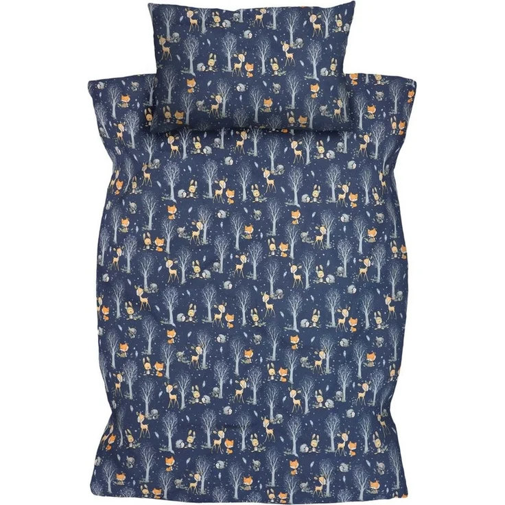 Amilian Kinderbettwäsche 100x135 - Bettwäsche Kinder - Kopfkissenbezug 40x60 cm Babybettwäsche, 2 teilig, 100% Baumwolle, für Mädchen und Jungen – Bild 1