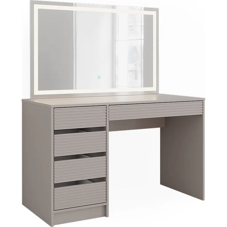 Schminktisch Sherry Cashmere 120 cm mit LED-Spiegel Vicco