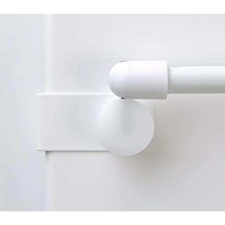 dekondo Fensterhaken Dekohaken Dekoklipp Fensterklipp Gardinenhaken, weiß, für einen Klemmbereich (Rahmenstärke des Fensters/Fensterdicke) von 10-25 mm - wählen Sie die richtige Größe beim Kauf aus, (10-St), oben oder seitlich am Fenster zu befestigen – Bild 4