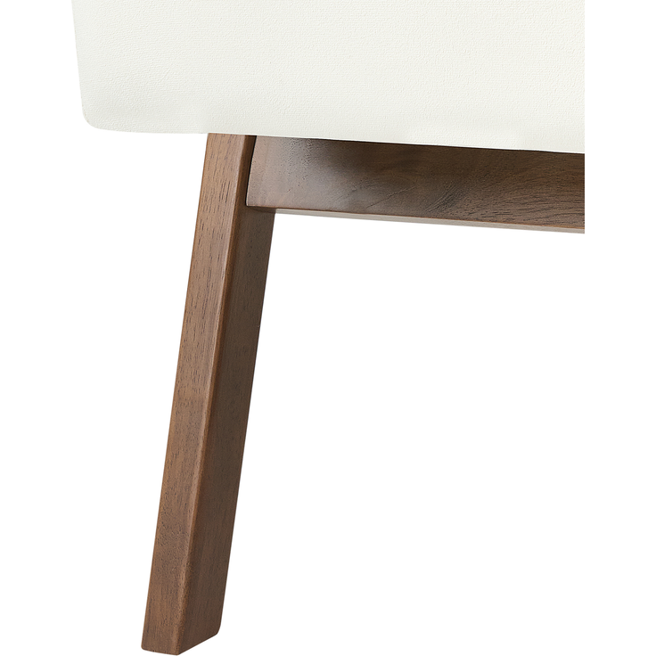 Sessel KISA Samtstoff Cremeweiß – Bild 7