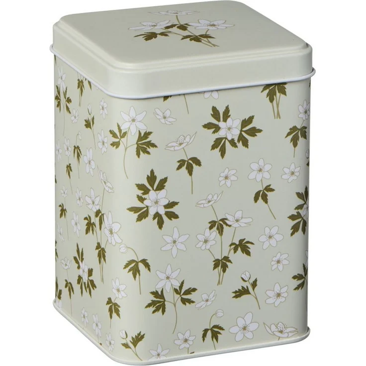 Ib Laursen - Vorratsdose Dose mit Deckel Anemonenmuster H 12,5cm Metall 32986-00 – Bild 4