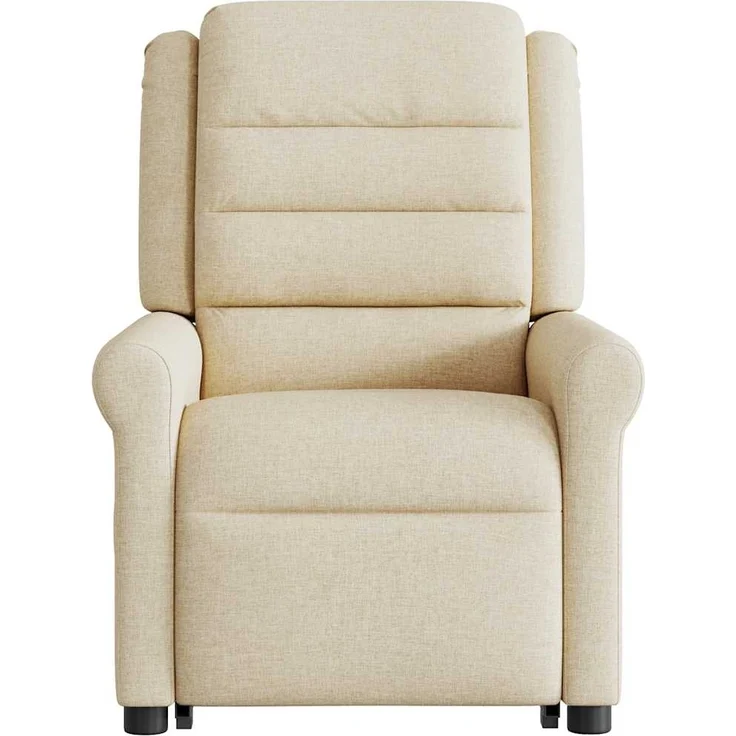vidaXL Massagesessel mit Aufstehhilfe Creme Stoff 3303332 – Bild 4
