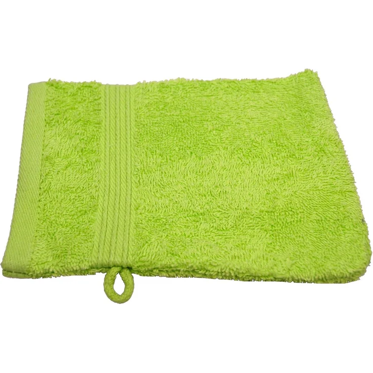 Julie Julsen Handtücher 1-Handtücher-Limette-Waschhandschuh 15x21 cm, Baumwolle (1-St)