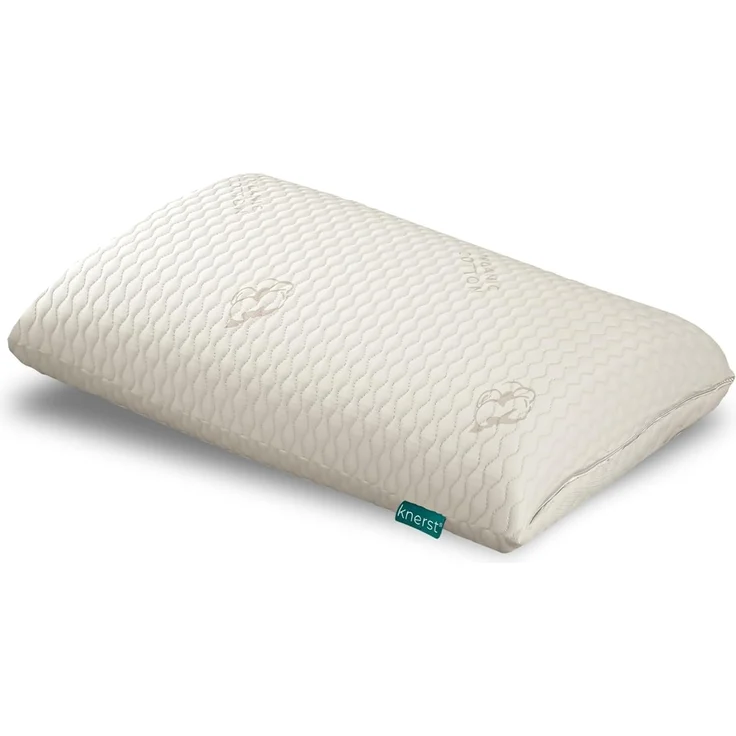 KNERST Nackenstützkissen Memory Foam Kissen, Füllung: 100% CosyPUR Gelschaum, Kopfkissen für ultimativen Komfort in jeder Schlafposition – Bild 1