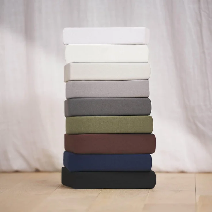 Blumtal Luxus Spannbettlaken 200x200 Boxspringbett bis 40cm Höhe - Oeko-Tex Zertifizierte Baumwoll Bettlaken 200x200 Boxspringbett - Spannbettlaken 200x200 Baumwolle - Weiss – Bild 4