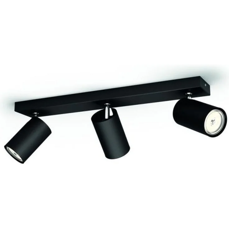 Philips myLiving Kosipo Spot 3xGU10 Black – Bild 2