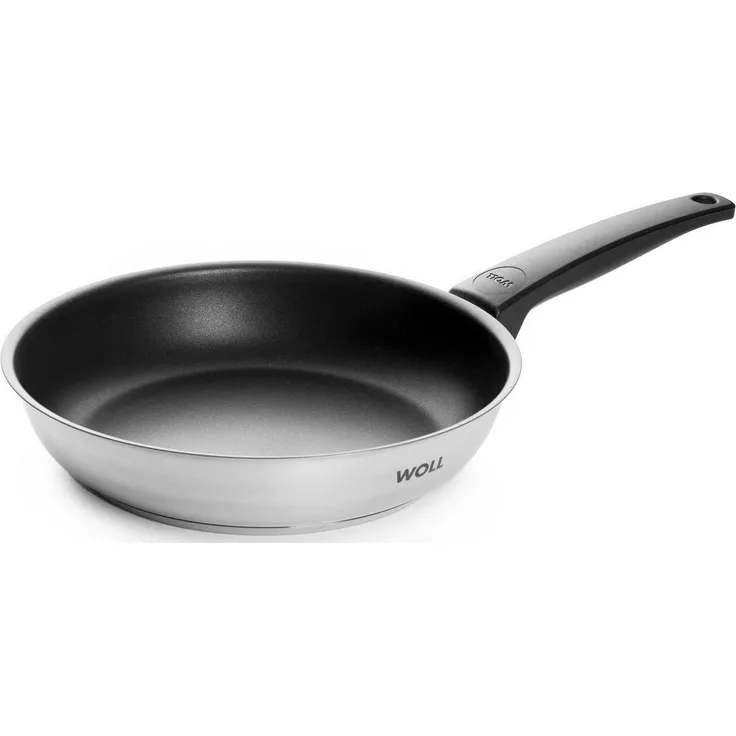 WOLL Bratpfanne Concept Edelstahl 18/10 Ø 24 cm ILAG Ultimate Antihaft 5 mm Kapselboden Alle Herdarten inkl. Induktion bis 200 °C Spülmaschinenfest