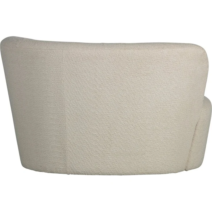 Sofa Stone - Bouclé-Stoff Creme, Rechts – Bild 3