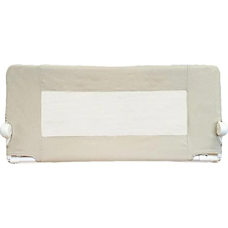 Safetots Deluxe Denim Bettgitter Natur, 100cm breit x 40cm hoch, Bettschutzgitter für Kleinkinder zur Sicherheit, sicheres Kindergitter für Betten – Bild 3